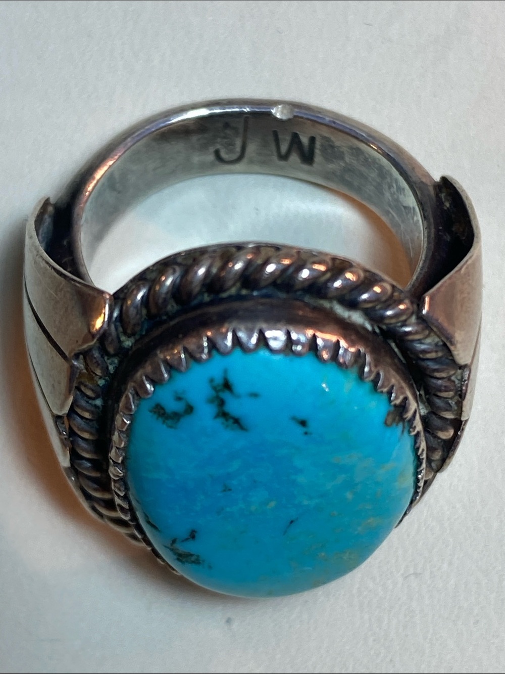 Vintage Native American Zuni Sterling Silver Turquoise Ring
Judy Wallace (8) - Picture 3 of 6
